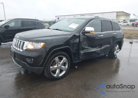 2013 Jeep Grand Cherokee Overland from USA, damaged, VIN 1C4RJFCG8DC640879